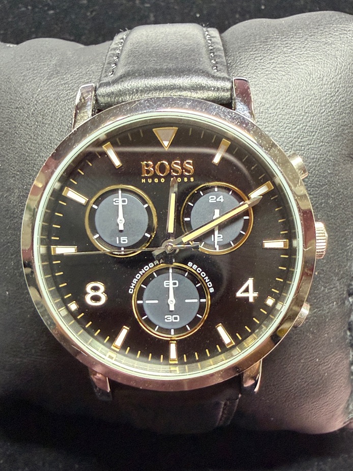 Hugo Boss Black And Gold Men's Chronograph Watch